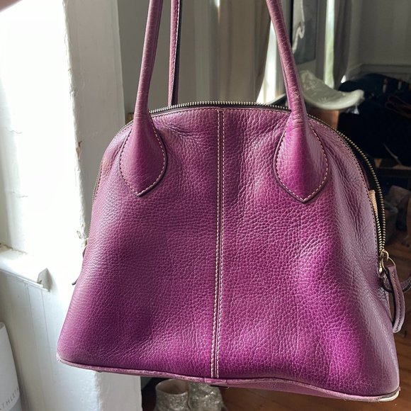 Dooney & Bourke Purple Bag - Picture 1 of 5